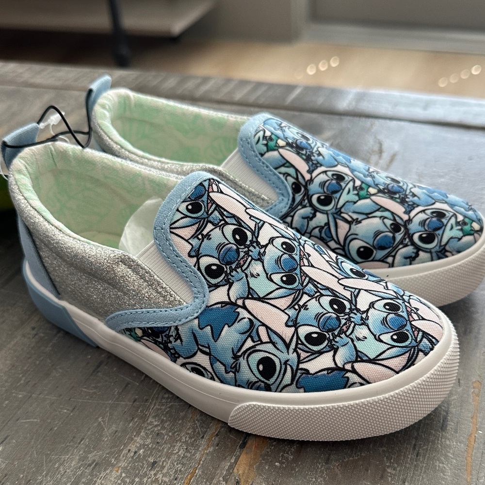 Stitch Kids Slip-On Shoes nwt